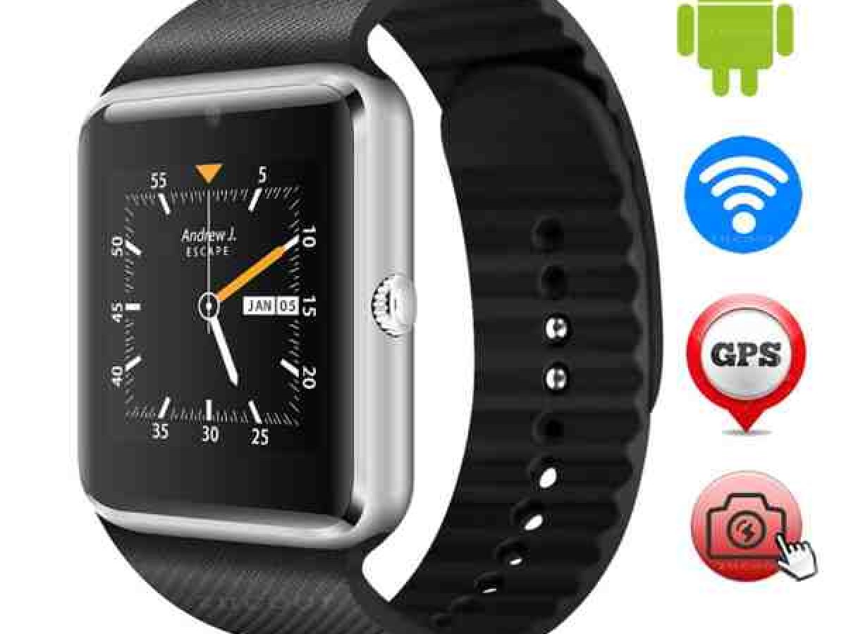 Call Smart Watch Gt08 GT 08 Bluetooth Smart Watch With Camera For - Main Image