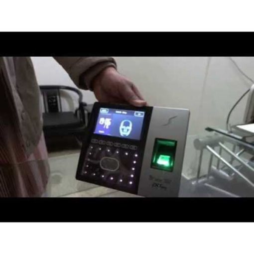 ZKTECO I face 702 face and fingerprint scanning advance attendance machine in pakistan