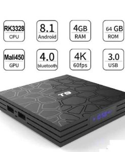 buy Best Smart Box T9 4GB+64GB Quad Core 4K Ultra HD 9.0V at best price by shopse.pk in Pakistan