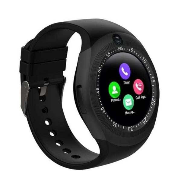 smartwatch with round dial