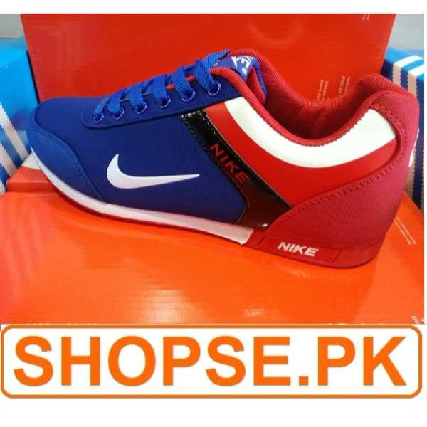 Vietnam Made Nike Blue Red Combination Shoes In Pakistan Shopse Pk