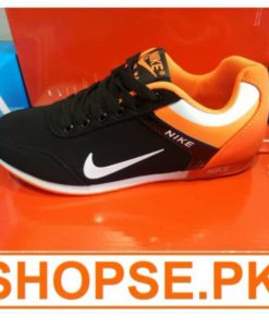 vietnam Made nike black Orange Combination Shoes in Pakistan