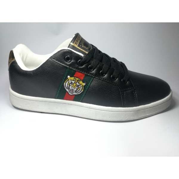 black gucci sneakers
