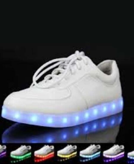 White Led Shoes in pakistan