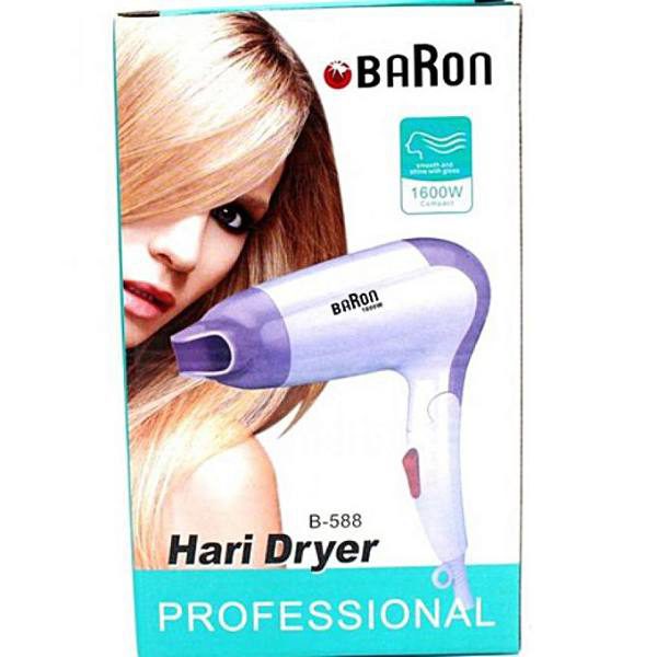 Baron B-588 - Professional Foldable Hair Dryer