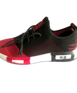 Casual Light Weight Shoes Red Black Combo in Pakistan