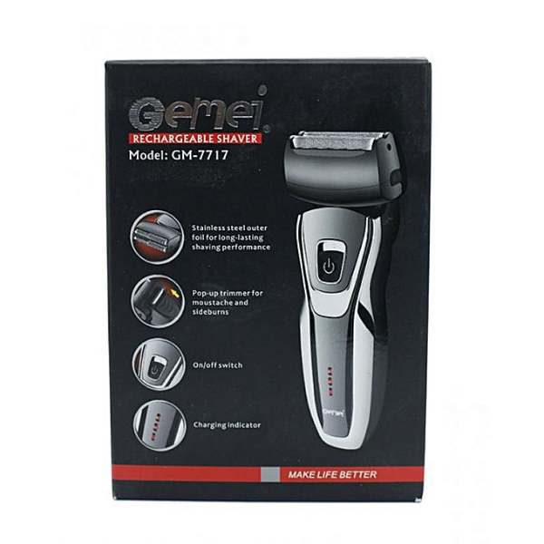 Gemei Gm-7717 Rechargeable Beard Shaver in pakistan