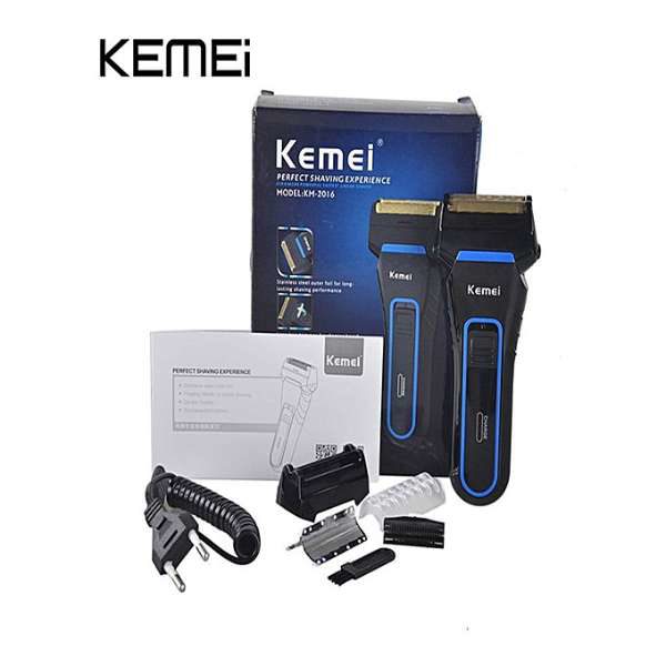 Kemei KM-2016 Rechargeable Electric Shaver & Hair Trimmer in pakistan