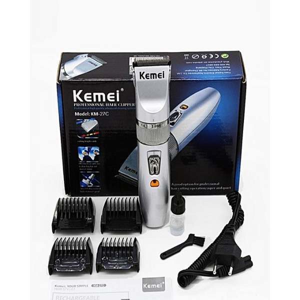 Kemei KM-27C Rechargeable Electric Hair Clipper Trimmer Cordless in Pakistan