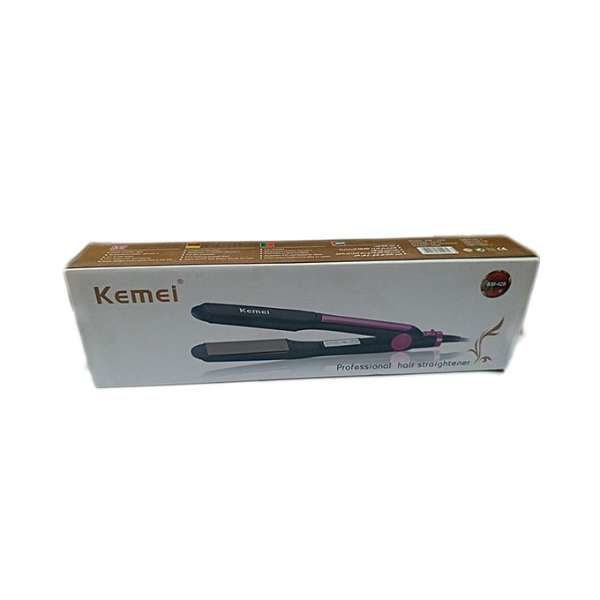 Kemei Kemei KM-428 - Professional Hair Straighterner - Black & purple in Pakistan
