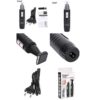 Kemei Km-9688 - 2 In 1 Rechargeable Hair & Nose Trimmer - Black in Pakistan