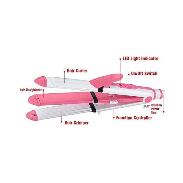 Kemei Km-1213 Professional Hair Straightener in pakistan