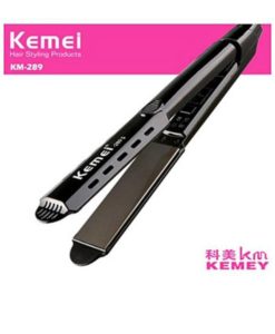 Kemei Km-289 Titanium Professional Hair Straighteners 3 Temperature Modes in Pakistan