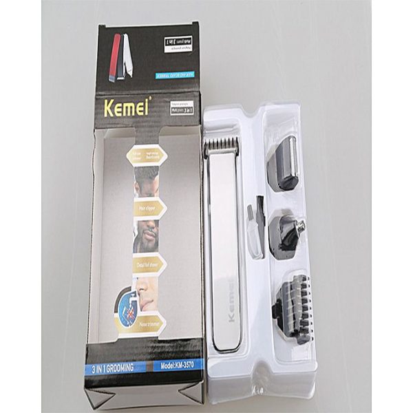  Buy Best Kemei Km-3570 3 In 1 Electric Hair Trimmer,Shaver & Nose Trimmer at low Price by Shopse.pk in Pakistan