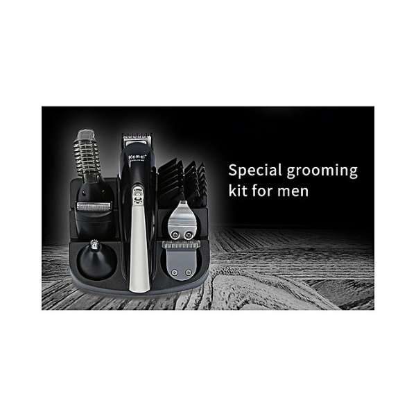 Buy Best Kemei (Km-600) 11 In 1 Hair Trimmer Super Grooming Kit at low Price by Shopse.pk in Pakistan
