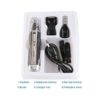Kemei Km-6631 3 In 1 Professional Electric Rechargeable Nose And Ear Trimmer Facial Skin Care Hair Trimmer With Temple Cut For For Men in Pakistan 1