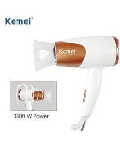 Kemei Km-6832 1600W Professional Hair Dryer With Cool Button