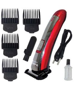 Buy Best Kemei Km-7055 Trimmer With 4 Different Size Clippers at Best price in Pakistan by Shopse.pk