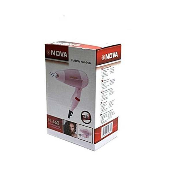 Nova N-662 - 1000W Foldable Hair Dryer in pakistan