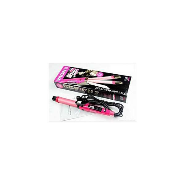 Nova NHC-1818SC Hair Curler & Straightener in pakistan