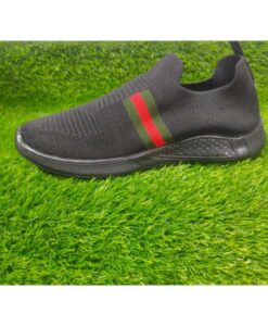 Buy Best Quality Black Daily Wear Black Mesh Shoes Without Laces Breathable Non slip Shoes N-0902 Low Price by Shopse.pk in Pakistan (1)