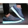 grey texture led lightup Shoes in Pakistan