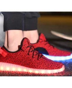 red led light rechargeable shoes in Pakistan 1