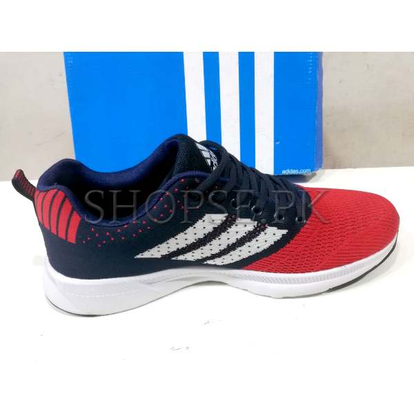 Buy Adidas Red Blue Large Size Shoes for men in Pakistan - Shopse.pk