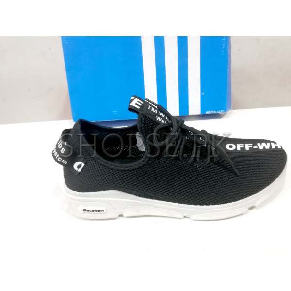 Buy Off White Casual Black Shoes at Low 