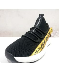 BUy off white yellow Stripe shoes in pakistan (1)