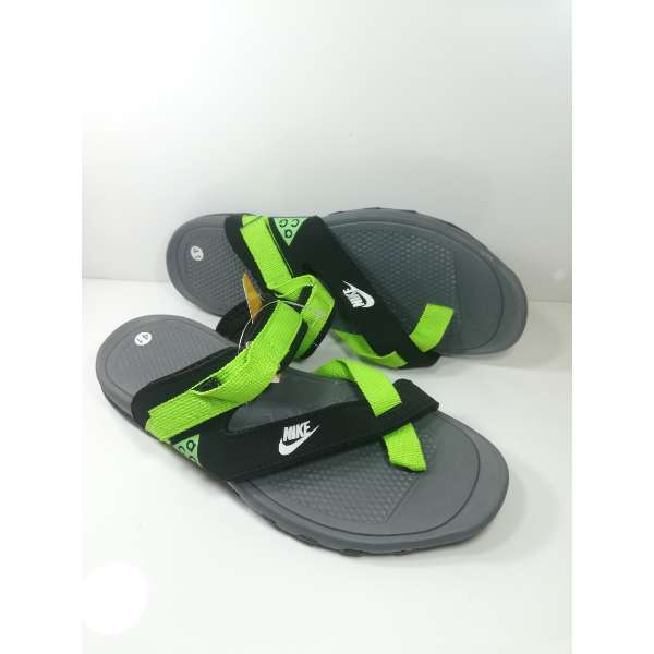 nike green sandals