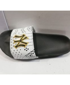 Buy White Dotted new York Mens Slippers flip flop by shopse.pk in pakistan (1)