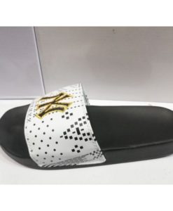 Buy White Dotted new York Mens Slippers flip flop by shopse.pk in pakistan (1)