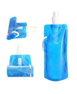 blue foldable water bottle for camping in pakistan