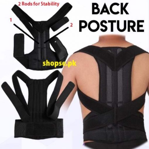 buy best quality back posture corrector back brace for straight posture back straight belt at best price by Shopse.pk in Pakistan (1)