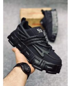 Buy Best Quality Imported Black Platform Sneakers for Men SHK12 at low Price by Shopse.pk in Pakistan (1)
