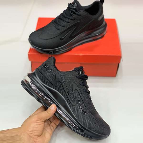 Buy Best Quality IMPORTED Full Black Men GYM Running Training Joggers & Party Wear Shoes Shk202 at Most Affordable Price by shopse.pk in Pakistan 1 (2)