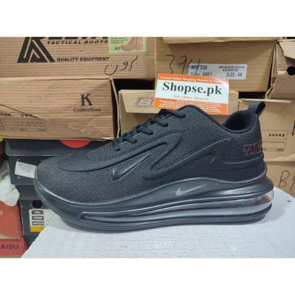 Buy Best Quality IMPORTED Full Black Men GYM Running Training Joggers & Party Wear Shoes Shk202 at Most Affordable Price by shopse.pk in Pakistan 1 (3)