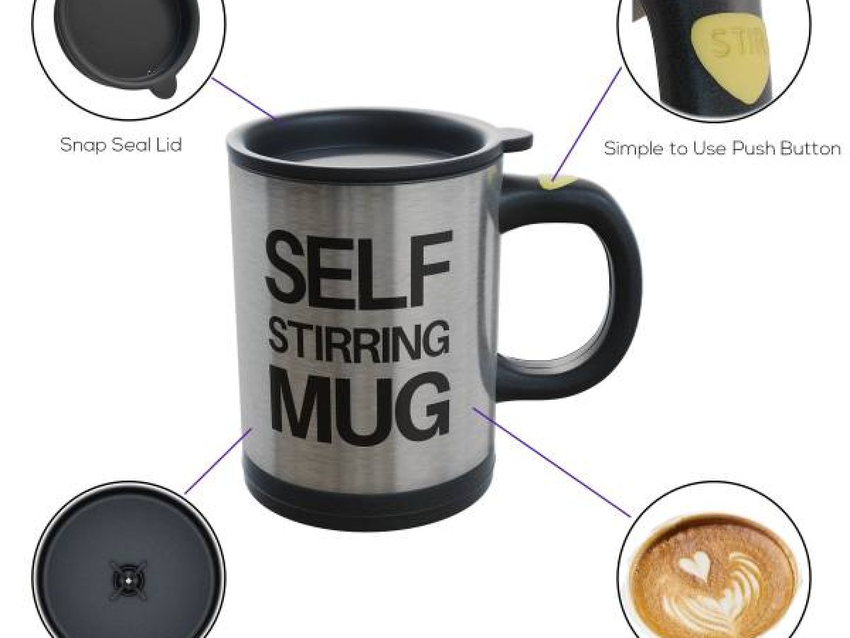 Magic Self Stirring Mug: a smarter way to enjoy effortless mixing convenient drinks