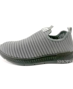 buy best quality grey slip on sneakers best grey men shoes at low price by shopse.pk in Pakistan shk208 (1)