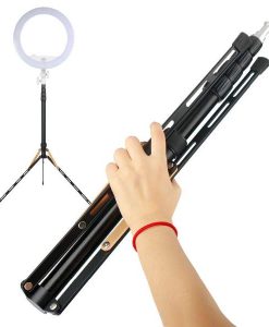 2-1M-82in-Fold-Light-Stand-Aluminum-Alloy-Lightweight-Tripod-for-Studio-Softbox-Video-Flash-Umbrella tik tok selfie light ring stand 2.1m at low price by shopse.pk in pakistan (1)