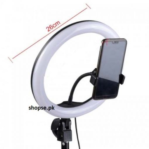 buy best quality tik tok LED Selfie big Ring Light 26cm Dimmable for Makeup Photo Video Live Studio Light and tik tok videography at lowest price by shopse.pk in Pakistana (4)