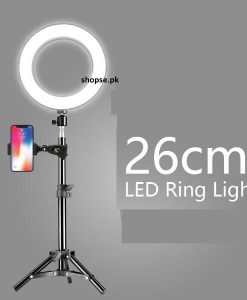 buy best quality tik tok LED Selfie big Ring Light 26cm Dimmable for Makeup Photo Video Live Studio Light and tik tok videography at lowest price by shopse.pk in Pakistana (4)