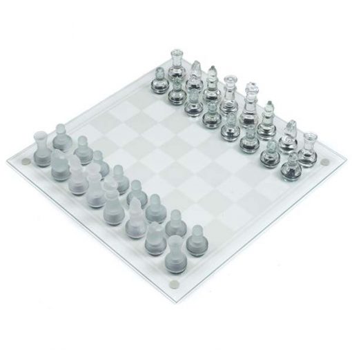 buy best glass chess set indoor game glass chess board at low price in pakistan 1