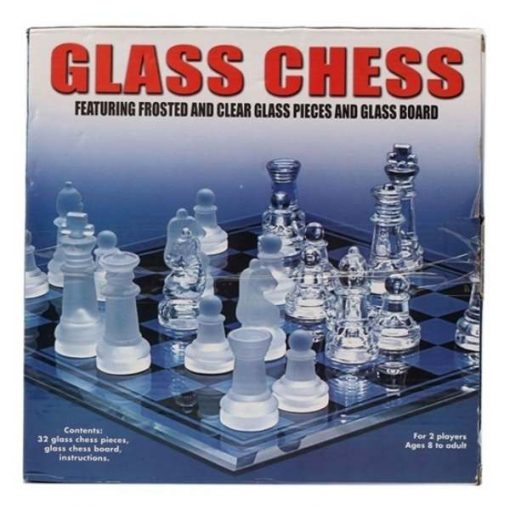 buy best glass chess set indoor game glass chess board at low price in pakistan