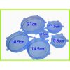 Buy Best Quality 6Pcs Kitchen Reusable Silicone Stretch Seal Lid Preservation Vacuum Food Storage Bowl Cover at Low Price by Shopse.pk in Pakistan 1 (4)