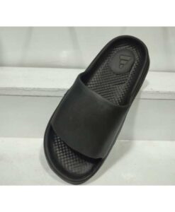 high platform soft sole black slipper at sale price online in Pakistan by shopse.pk chsp23 (3)
