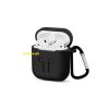 Buy Best Airpods Case Cover and Skin for Apple AirPods with Carabiner Keychain Belt Clip (Black) at Best Price in Pakistan by Shopse (2)