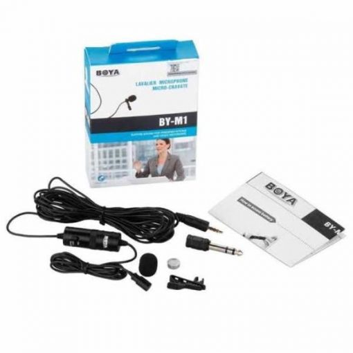 Buy Best Boya By-M1 Professional Collar Microphone at Reasonable Price by Shopse.pk in Pakistan Mini Microphone (1)