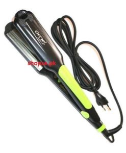 buy Gemei Gm-2977 - Professional Hair Straightener wide plate instant heating - Black at best price in pakistan by shopse (1)